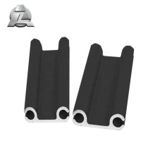 anodized black aluminium profile for tent keder